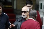 Amsterdam 5 juni 2008
Celine Dion haar man Rene Angelil en dochter Celine Najomi vertrekken uit het Amstel Hotel om vanaf schiphol oost met een prive vliegtuig naar Denemarken te vliegen.