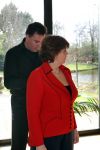 Nootdorp,  29 Maart 2008
Rita Verdonk laat zich een jasje aanmeten door couturier Paul Schulten
Foto Peter Smulders BV