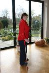 Nootdorp,  29 Maart 2008
Rita Verdonk met haar krukken
Foto Peter Smulders BV