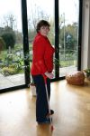 Nootdorp,  29 Maart 2008
Rita Verdonk met haar krukken
Foto Peter Smulders BV