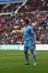 Eindhoven, 13 April 2008 Kampioenswedstrijd PSV-FC Twente, eindstand 1-1 Seizoen 2007/2008. PSV daardoor nog niet kampioen.
Robbie Wielaert in duel met Danco Lazovic