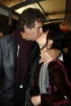 Amsterdam 17 maart 2008
Premiere Zomerhitte in Tuschinski. Robert ten Brink met zijn vrouw Roos kussend
Peter Smulders bv