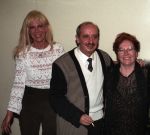30 Januari 1997 Roberto Borsato met zijn vrouw en ex vrouw Mar Borsato