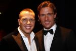 Hilversum 2 juni 2008
Uitreiking musical awards in studio 22. Jamai Loman met vriend Ron Link
Peter Smulders bv