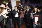 Uitgeest 16 januari 2008
Nieuwjaarsreceptie Henk Geels in Bob's place. Roxeanne Hazes met Andre jr en Rachel hazes