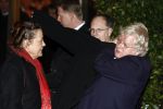 Amsterdam 1 februari 2008
Koningin Beatrix (70jaar) en Prinses Margriet (65 jaar) vieren hun verjaardag in Carre. Rudi Fuchs met vrouw