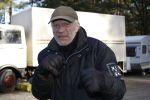 Swalmen, 25 Januari 209 Oud bokser Rudi Lubbers bij zijn caravan
Foto Peter Smulders BV
