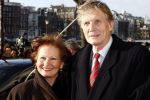 Amsterdam 1 februari 2008
Feest koningin Beatrix en Prinses Margriet voor hun 70e en 65e verjaardag in Carre. Rudolf Spoor met vrouw