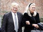 Wassenaar 3 april 2008
Herdenkingsdienst soldaat van oranje Erik Hazelhoff  in kerk wassenaar. Prin ses Margriet Pieter v Vollenhoven  en Rutger Hauer met zijn vrouw
Peter Smulders bv