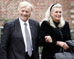 Wassenaar 3 april 2008
Herdenkingsdienst soldaat van oranje Erik Hazelhoff  in kerk wassenaar. Prin ses Margriet Pieter v Vollenhoven  en Rutger Hauer met zijn vrouw
Peter Smulders bv
