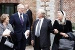 Wassenaar 3 april 2008
Herdenkingsdienst soldaat van oranje Erik Hazelhoff  in kerk wassenaar. Prin ses Margriet Pieter v Vollenhoven  en Rutger Hauer met zijn vrouw
Peter Smulders bv