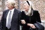 Wassenaar 3 april 2008
Herdenkingsdienst soldaat van oranje Erik Hazelhoff  in kerk wassenaar. Prin ses Margriet Pieter v Vollenhoven  en Rutger Hauer met zijn vrouw
Peter Smulders bv