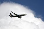 Best, 6 Juli 2008
Landing van een Ryan Air vliegtuig op vliegveld Eindhoven