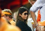 Basel 21 juni 2008
Sabia Boulahrouz op de tribune bij Nederland tegen Rusland . Ondanks het verlies van hun dochtertje sppelde Kalid gewoon mee tegen Rusland. Nederland speelde met een rouwband.