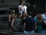 Amsterdam 9 mei 2008
Sander Vahle met een vriendin en Menno Kohler met zijn vriendin samen varend in een sloep op de grachten