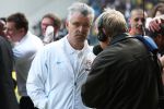 Arnhem, 20 April 2008 Kompetitiewedstrijd Vitesse-PSV, eindstand 0-1 Seizoen 2007/2008
PSV Landskampioen
Rob Fleur intervieuwt Sef Vergoossen na afloop van de wedstrijd