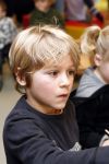 Uithoorn 23 januari 2008
Wendy v Dijk met Sem en broer Mike voorlezen tijdens de nationale vorleesdag  bij de speeldoos.