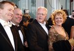 Rotterdam 20 april 2008
Premiere les Miserables  in het nieuwe Luxor theater. Paul de Leeuw en Stefan Nugter en Simone Kleinsma met Guus Verstraten
Peter Smulders bv