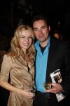 Amsterdam 28 januari 2008
Modeshow van oa Simone v Trojen op de amsterdam fashion week. Simone met Paul Schulten
