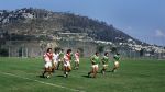 Monaco, 20 April 1987
Soren Lerby trainend bij AS Monaco onder leiding van Stefan Kovacs