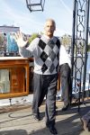 Amsterdam 14 oktober 2007
Stedman Graham ( ex Ophrah Winfrey op bezoek in Nederland. Hij ging varen met boot door de amsterdamse grachten en Golfen.