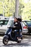 Amsterdam 13 mei 2009
Steve Brown met een vriendin op zijn vespa scooter.
Peter Smulders bv