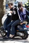Amsterdam 13 mei 2009
Steve Brown met een vriendin op zijn vespa scooter.
Peter Smulders bv