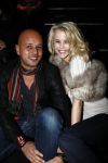 Amsterdam 23 januari 2008
Modeshow Blue Blood tijdens amsterdam fashion week. Maria Kooistra met man steve te pas