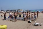 Barcelona, 28 Juni 2008
Strand en strandtenten van Barcelona
Dikke dames