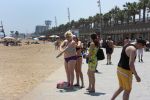 Barcelona, 28 Juni 2008
Strand en strandtenten van Barcelona
Dikke dames