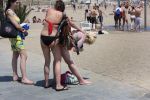 Barcelona, 28 Juni 2008
Strand en strandtenten van Barcelona
Dikke dames