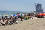 Barcelona, 28 Juni 2008
Strand en strandtenten van Barcelona
Dikke dames