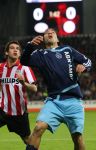 Eindhoven, 19 Maart 2008 Kompetitiewedstrijd PSV-AJAX, eindstand 0-0 
Seizoen 2007/2008
Suarez in duel met Otman Bakkal