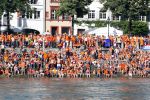Basel 21 juni 2008
Nederland speelt in de 1/4 finale op de ek tegen Rusland. In Basel lopen 150000 supporters van Nederland en maken er een feestje van.
