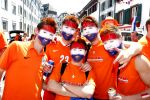 Basel 21 juni 2008
Nederland speelt in de 1/4 finale op de ek tegen Rusland. In Basel lopen 150000 supporters van Nederland en maken er een feestje van.