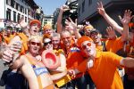 Basel 21 juni 2008
Nederland speelt in de 1/4 finale op de ek tegen Rusland. In Basel lopen 150000 supporters van Nederland en maken er een feestje van.