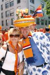 Basel 21 juni 2008
Nederland speelt in de 1/4 finale op de ek tegen Rusland. In Basel lopen 150000 supporters van Nederland en maken er een feestje van.