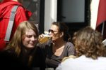 Amsterdam 21 april 2009
Suzanne Klemann drijkt biertje op terras.
Peter Smulders bv