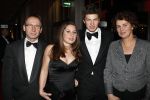 Amsterdam 19 decdember 2007
Sportman van het jaar verkiezing in de rai. Sven Kramer met zij n vader Yp en zus en moeder