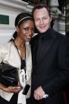 Amsterdam 21 april 2008
Presentatie van Samsung Ladyphone in het amstel hotel. Sylvana Simons met een vriend
Peter Smulders bv