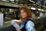 Amsterdam 13 mei 2003
Vertrek Sylvie v d Vaart naar Salou
