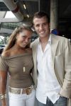 Amsterdam 29 juli 2005
Afscheid Rafael v d Vaart bij Ajax. 
Sylvie v d Vaart