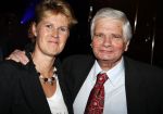 Hilversum 28 januari 2008
Uitreiking van de gouden beelden in het gebouw van beeld en geluid. Theo Reitsma met zijn vrouw