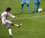 Amsterdam, 30 Januari 2008 Kompetitiewedstrijd AJAX-PSV, eindstand 0-2
Seizoen 2007/2008
Kenneth Perez