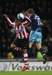 Eindhoven, 19 Maart 2008 Kompetitiewedstrijd PSV-AJAX, eindstand 0-0 
Seizoen 2007/2008
Jan Vertonghen in duel met Jefferson Farfan
