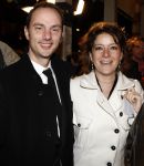 Amsterdam 11 maart 2008
Het boekenbal in de stadsschouwburg van Amsterdam. Thomas v Luyn met vrouw
Peter Smulders bv