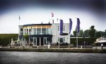 Het hoofdkantoor van Thomas Yachts in Sneek 2008
