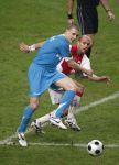 Amsterdam, 30 Januari 2008 Kompetitiewedstrijd AJAX-PSV, eindstand 0-2
Seizoen 2007/2008
Timmy Simons in duel met Gabri
