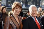Amsterdam 1 februari 2008
Feest koningin Beatrix en Prinses Margriet voor hun 70e en 65e verjaardag in Carre.
Tineke de Groot met vriend ... Fabius