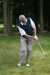 Sint Michielsgestel, 7 Juli 2008
NK senioren heren professionals op GC de Dommel
Tom O Mahoney met o.a. zijn caddy en Jan Dorrenstein